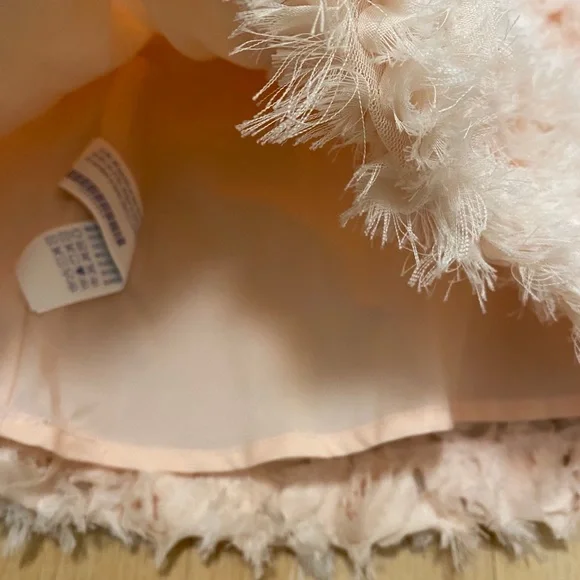 Pink rosette circle skirt - Picture 3 of 8